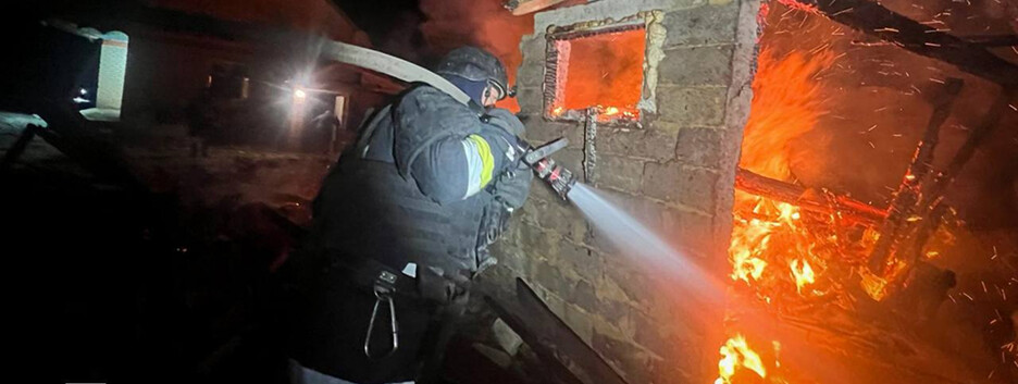 На Харківщині ліквідували пожежі, спричинені ударами російських БпЛА — ДСНС