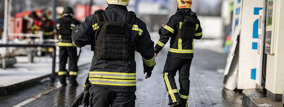 В Сумах вражеских дрон атаковал АЗС: детали (фото)