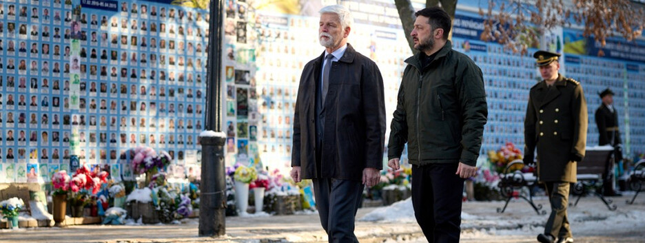 Зеленський зустрівся з президентом Чехії Петром Павелом