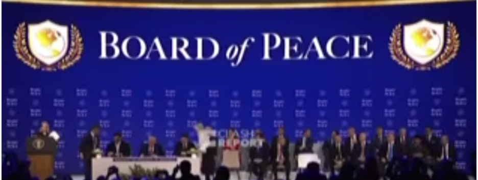 Трамп в Давосе подписал устав Совета мира и объявил его международной организацией