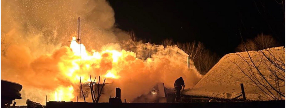 На Черниговщине в результате ночной атаки БпЛА погиб мужчина, еще четыре человека ранены