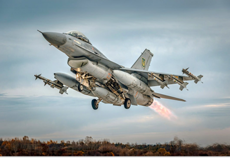 У ЦПД заперечили інформацію про участь іноземних пілотів у польотах на F-16 в Україні