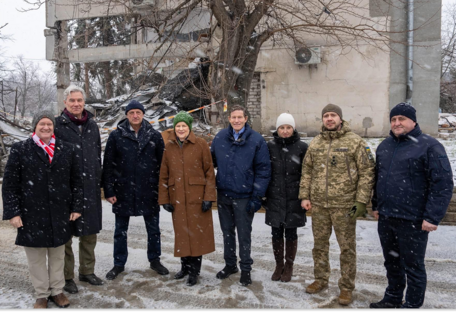 Делегация сенаторов США впервые с начала полномасштабного вторжения посетила Одессу