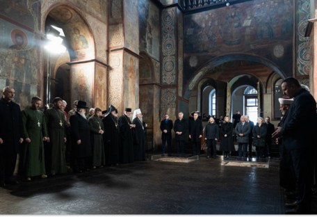 В Софии Киевской состоялась молитва за Украину и украинцев