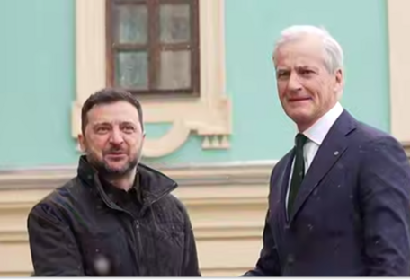 Зеленский встретился с премьер-министром Норвегии Йонасом Гаром Стере: что обсудили