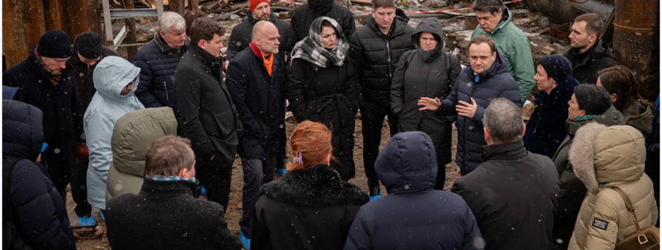 Делегация из 14 стран Европы посетила поврежденную киевскую ТЭЦ - Минразвития