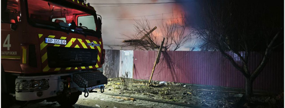 Обстріли Запорізької області: внаслідок російського удару травмовані чотири людини