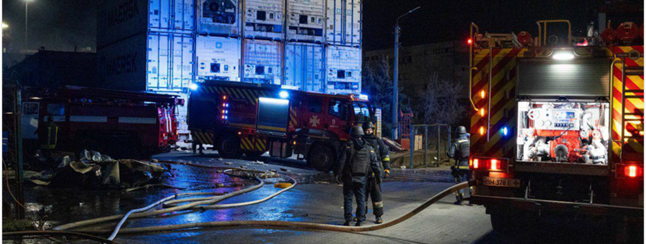 Вражеские БпЛА атаковали портовую и гражданскую инфраструктуру Одесщины: есть пострадавшие