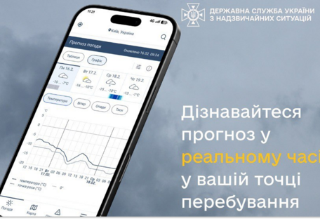 ГСЧС запускает официальное мобильное приложение "цеПогода" для прогнозов и предупреждений