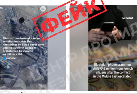 Російська пропаганда поширює фейки про Україну на тлі подій на Близькому Сході — ЦПД