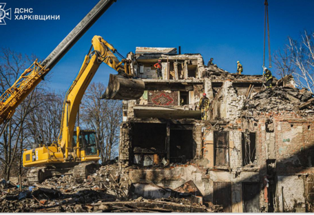 В Харькове завершили поисково-спасательные работы после ракетного удара: погибли 10 человек
