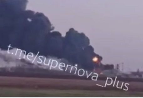 СБУ поразило НПС "Тихорецк" в Краснодарском крае рф