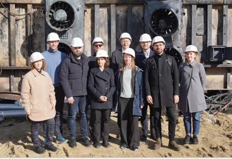 Немецкая делегация посетили одну из подстанций НЭК "Укрэнерго"