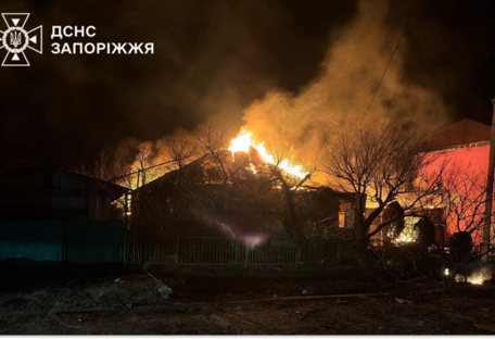 В результате вражеского обстрела Запорожья травмированы три человека