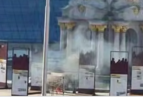 В центре Киева упали обломки вражеского БпЛА - Кличко (видео)