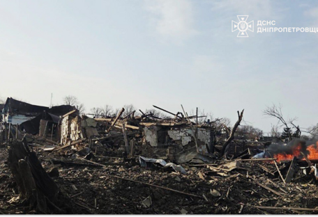 На Днепропетровщине в результате российской атаки погибли два человека (фото)