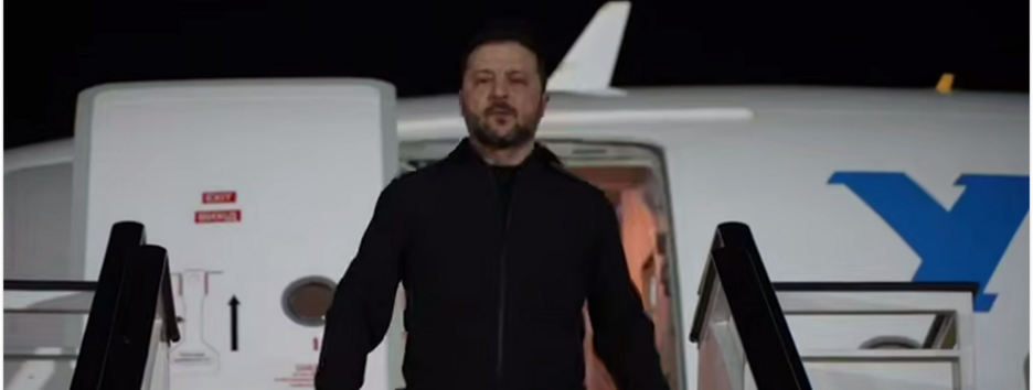 Зеленский прибыл с визитом в Испанию (видео)