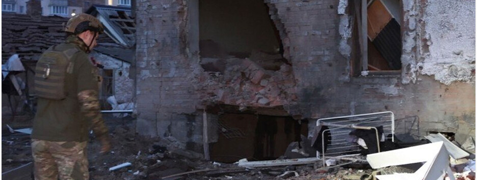 Полтава подверглась комбинированной атаке: есть двое погибших, среди раненых — дети