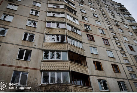 Из-за атак БПЛА Харькова пострадали восемь человек, среди них ребенок