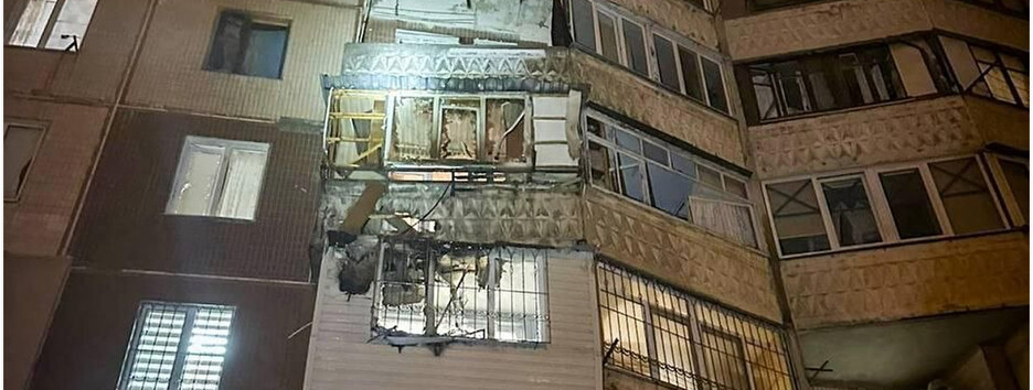 В Одессе вражеский БпЛА попал в жилой дом: пострадал мужчина