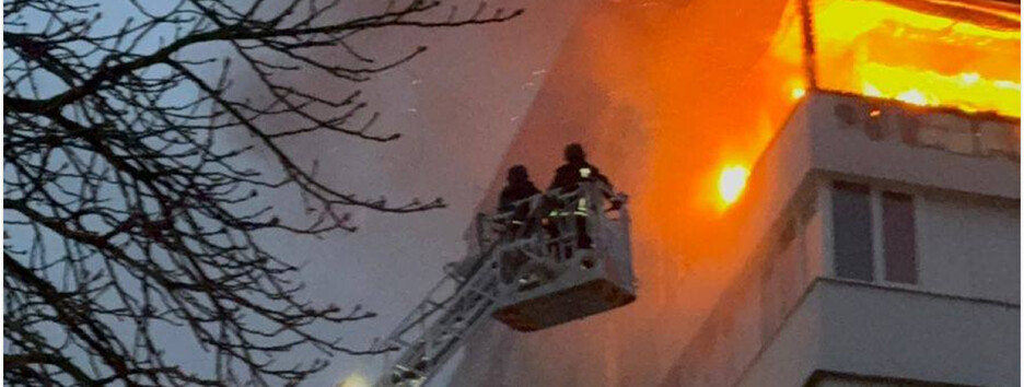 Утром Луцк оказался под обстрелом: поврежден многоквартирный жилой дом