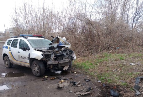 Войска России дроном атаковали полицейский автомобиль на Сумщине