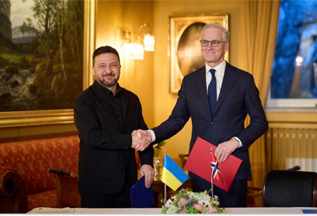 Украина и Норвегия подписали декларацию об углублении сотрудничества в сфере обороны
