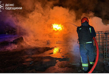 Российские БпЛА атаковали Одесскую область: пожары на портовой инфраструктуре и в заповеднике
