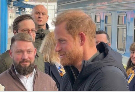 Британський принц Гаррі прибув в неанонсованим візитом в Україну