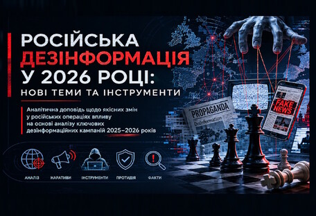 Украинские аналитики раскрыли, как Россия переходит от фейков к «архитектуре влияния»