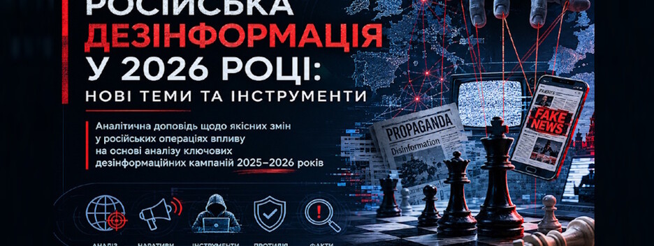 Украинские аналитики раскрыли, как Россия переходит от фейков к «архитектуре влияния»