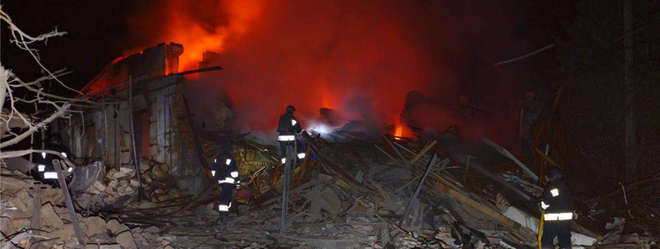росія пошкодила пожежно-рятувальний підрозділ на Дніпропетровщині: поранено людину