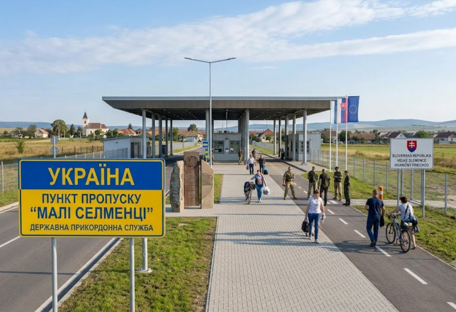На пешем ПП со Словакией возможны задержки из-за модернизации инфраструктуры