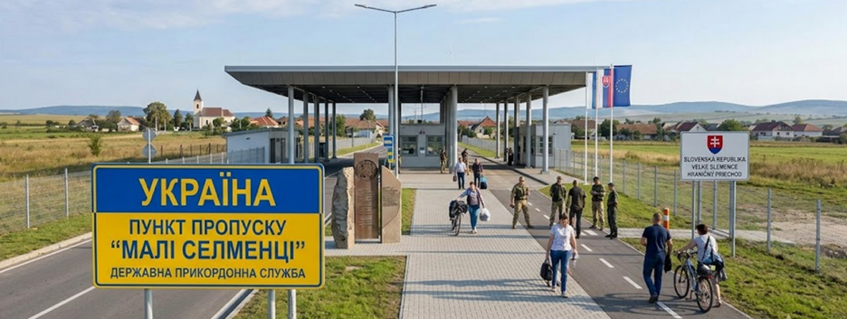 На пешем ПП со Словакией возможны задержки из-за модернизации инфраструктуры