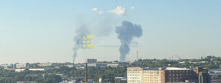 Українські БпЛА уразили НПЗ "Лукойл-Нижегороднефтеоргсинтез" (відео)