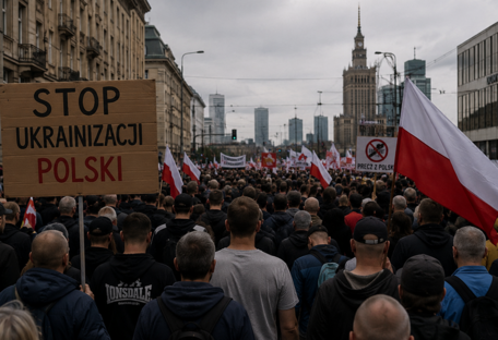 В Польше разоблачили организаторов проплаченных антиукраинских митингов