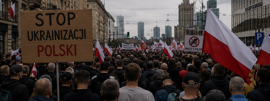 В Польше разоблачили организаторов проплаченных антиукраинских митингов