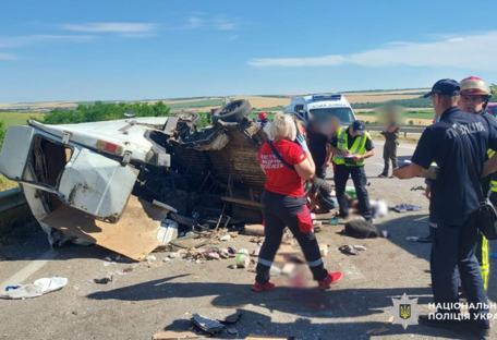 Полиция задержала водителя грузовика после смертельного ДТП на трассе "Киев — Одесса"