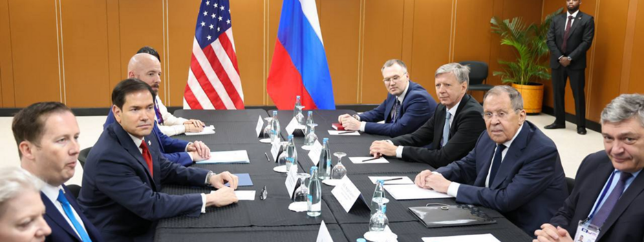Госсекретарь США Марко Рубио встретился с главой МИД рф Сергеем Лавровым