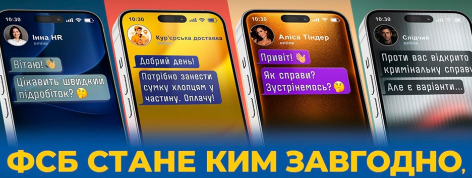 СБУ запустила новую информационную кампанию против вербовки украинцев российскими спецслужбами