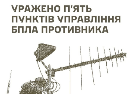 ВСУ поразили два наземных ретранслятора и пять пунктов управления БПЛА врага