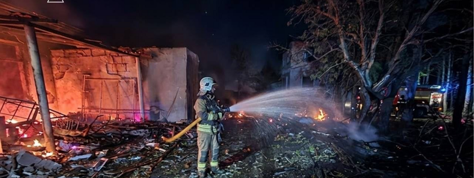 Ворог завдав комбінованого удару по Одещині: пошкоджено склад та об