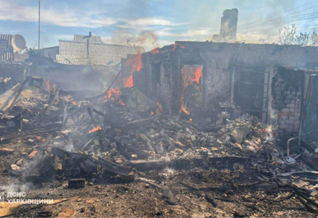 Росіяни вранці атакували село Печеніги на Харківщини: серед постраждалих двоє — діти