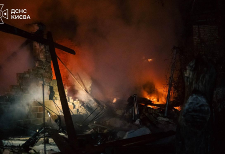 Два человека погибли, еще четверо пострадали в результате российской атаки на Киев