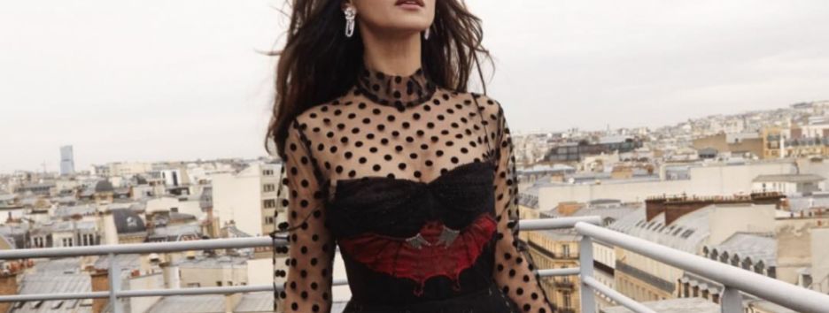 Моника Беллуччи примерила образы от украинских дизайнеров