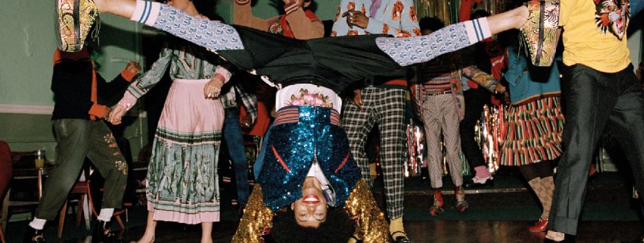 Gucci показал рейв в духе 1960-х в предосеннем кампейне