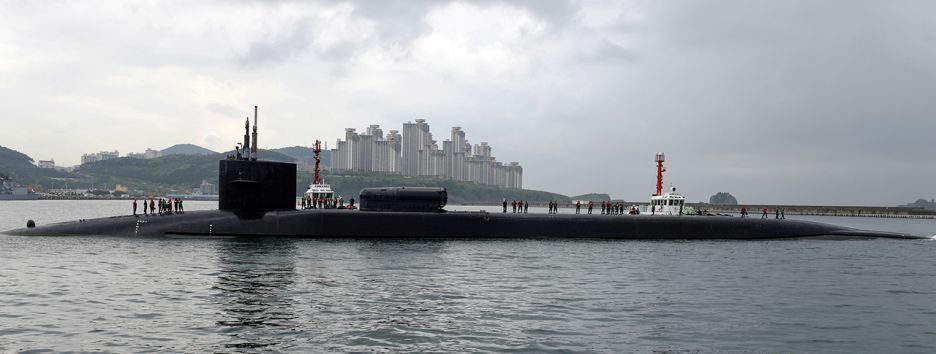 США отправили атомную подлодку к берегам КНДР