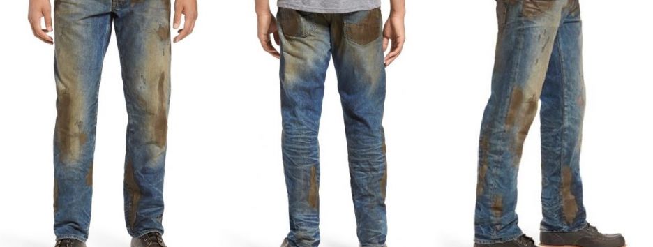 На сайте Nordstrom появились джинсы с грязью за $425