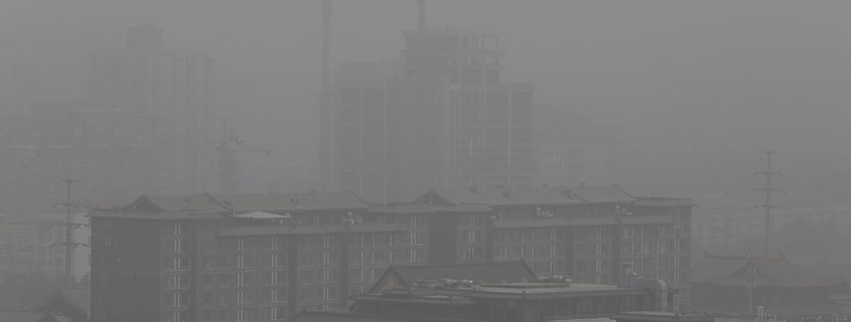 Пекин поглотила песчаная буря