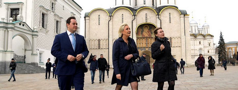 Россия не сильно уверена в Ле Пен